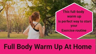 Quick Warm Up Routine  Warm Up Exercise  10 Minute Full Body Warm Up  At Home Workout [upl. by Domela]