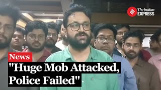 What Protesting RG Kar Doctors Said About Mob Attack At RG Kar Hospital [upl. by Akselav]