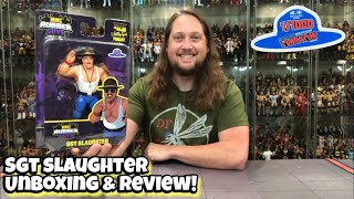 Sgt Slaughter New York Comic Con 11k Big Rubber Guys Exclusive Unboxing amp Review [upl. by Nahtal]