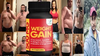 SS Herbal 500 MG Weight Gain Capsules  Honest Review [upl. by Nayrbo]