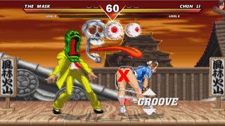 The Mask vs Mai Crossover Fight in Street Fighter [upl. by Revorg583]