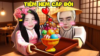 SAMMY VÀ PHONG CẬN MỞ TIỆM KEM CẶP ĐÔI SIÊU ĐÁNG YÊU TRONG ROBLOX [upl. by Ishmul]