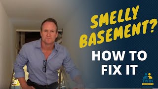 How to Fix a Smelly Basement Dealing with Sewer Odor and Smells  Part 1 [upl. by Wojcik471]