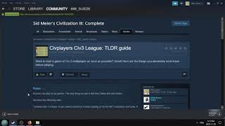 How To Start Playing Civ 3 Online Multiplayer With The Civplayers Civ3 League [upl. by Dolph873]