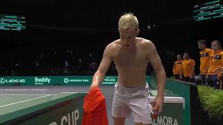 Tallon Griekspoor shirtless in Bologna [upl. by Heddie]