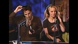 1997 Tommy Lee and Pamela Anderson  Interview The Howard Stern Show [upl. by Dayle]