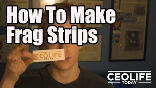 How To Make Your Own Fragrance Strips [upl. by Odo]