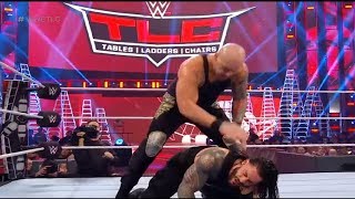 WWE TLC 2019 Roman Reings VS Baron King Corbin  TLC Match [upl. by Euqinaj220]