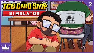 Twitch Livestream  TCG Card Shop Simulator Part 2 PC [upl. by Nylesaj]