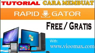 Cara Membuat Account Rapidgator Free Gratis [upl. by Leatrice]