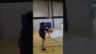 2v2 Basketball Training  DJI 0210 [upl. by Aicats407]