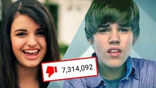 Top 10 Most Disliked Videos On YouTube [upl. by Echikson266]