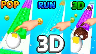 Pop Run 3d Game Live poprun3d poprun3dlive poprun3dgameplay live [upl. by Aniz]