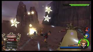 KINGDOM HEARTS  HD 1525 ReMIX  Lingering Will Fenrir Strat [upl. by Noreht]