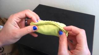 HOW TO FOLD  ROLL UNDERWEAR QUICK AN EASY [upl. by Narf]