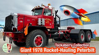 Giant 1978 RocketHauling Peterbilt Truck Tour  Part of the Tackaberry Collection [upl. by Radbun]