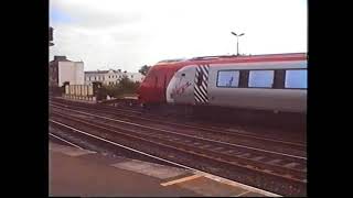 Virgin Trains variety at Leamington including brand new Voyagers  May 2001 [upl. by Gorden]