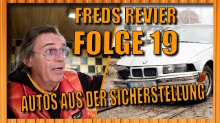 Bei Fred aufm Schrottplatz 5 Autos aus Polizeisicherstellung I Freds Revier Folge 19 [upl. by Bidget]