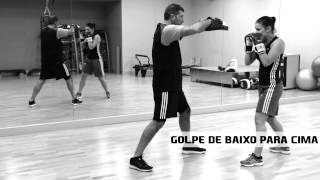 5 movimentos básicos de Boxe [upl. by Sheelagh]