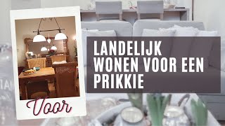 Landelijk Wonen Voor Een Prikkie  Binnenkijken Landelijk Interieur [upl. by Nesyla]