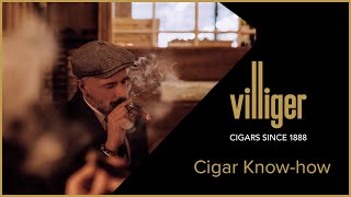 VILLIGER Cigar Knowhow Part 3 with Cigar Expert [upl. by Doehne]