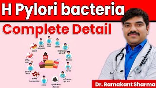 H Pylori bacteria complete details drramakantsharma7 [upl. by Milinda523]