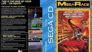 Sega CD Mega CD  MegaRace  Gameplay sega segacd megacd racinggames fmv race racer [upl. by Yurik814]