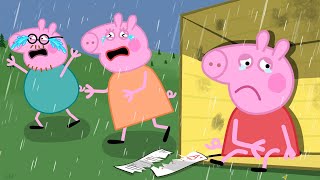 Please Come Back Peppa Is Abandoned by Her Family  Peppa Pig Funny Animation [upl. by Adia668]