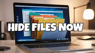 How to Hide Files and Folders on Windows 1087 [upl. by Enoyrt]