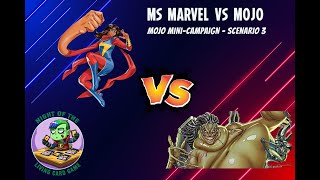 Marvel Champions  Ms Marvel vs Mojo  Mojo MiniCampaign [upl. by Archle]