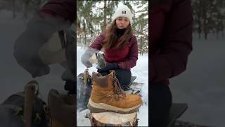 Quick Winter Shoe Drying Trick 😱 [upl. by Gilroy]