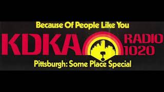 KDKA 1020 Pittsburgh  KDKA’s 100th Anniversary  November 2 2020  Radio Aircheck [upl. by Etezzil]