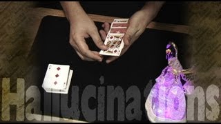 World Best Card Trick Revealed Hallucinations [upl. by Izzy]