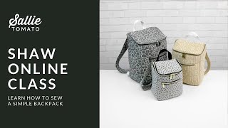 Shaw Bag Online Class [upl. by Sonny]