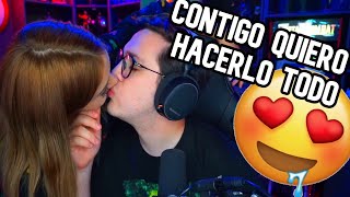 Juan y Ari MUY AMOROSOS en DIRECTO😏 SE BESAN [upl. by Hosea]