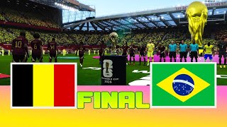 BELGIUM vs BRAZIL  Final FIFA World Cup 2026  Full Match All Goals  Football Match [upl. by Torbart866]