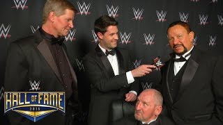 The Bushwhackers speak on their night at the 2015 WWE Hall of Fame March 28 2015 [upl. by Cirek]