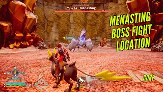 Menasting Boss Fight Location  Palworld [upl. by Enila]