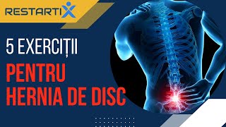 ALEXANDRU ILIE 🚨 5 Exercitii pentru Hernia de Disc Lombară Kinetoterapie Online [upl. by Fellows]