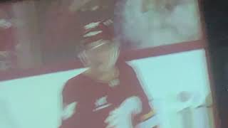 Calgary flames goal horn live preseason [upl. by Bouton]