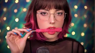 ASMR rock candy yeti mouth sounds  no talking [upl. by Wolfram]