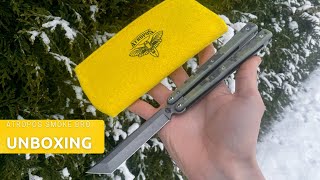 Atropos Smoke Bro  Balisong Unboxing amp First Impressions [upl. by Kaufmann623]