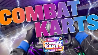 Combat Karts Gameplay Lap  TeamSport Newcastle [upl. by Tudela]