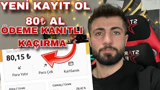 Sadece Kayıt Ol 80TL al ÖDEME KANITLI İnternetten Para Kazanma 2024 [upl. by Mcfadden]