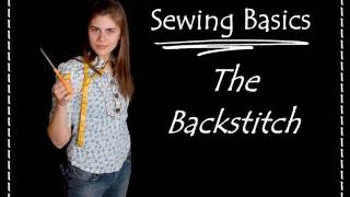 BackstitchHand Sewing Basics [upl. by Dareg407]