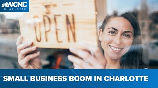 Small businesses in Charlotte booming [upl. by Walliw]