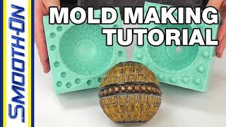 How To Make a 2 Piece Silicone Rubber Mold  Mold Making Tutorial [upl. by Glorianna]