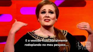 Adele  Entrevista e quotSet Fire to the Rainquot Legendado [upl. by Hgielrebmik]