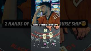 Blackjack on a cruise What could go wrong 🙂 casino blackjack gambling comedy skit lasvegas [upl. by Nowyt951]