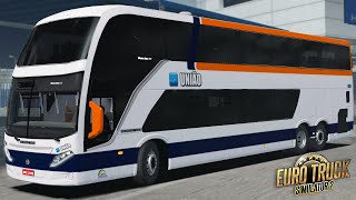 ETS 2  MOD BUS – RJ MAPEAA  VISSTA BUSS DD  EXPRESSO UNIÃO  Rio de janeiro  Americana [upl. by Kutzer]